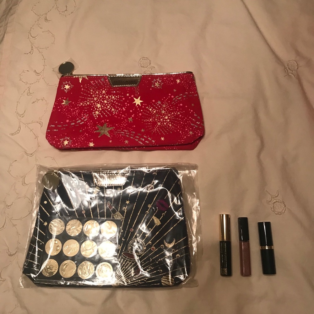 Estee Lauder makeup & 2 makeup bags - Picture 3 of 9